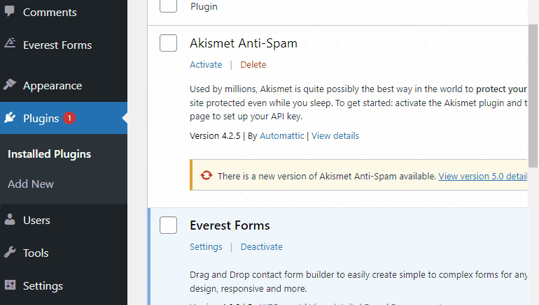 Everest Forms Upload Zip