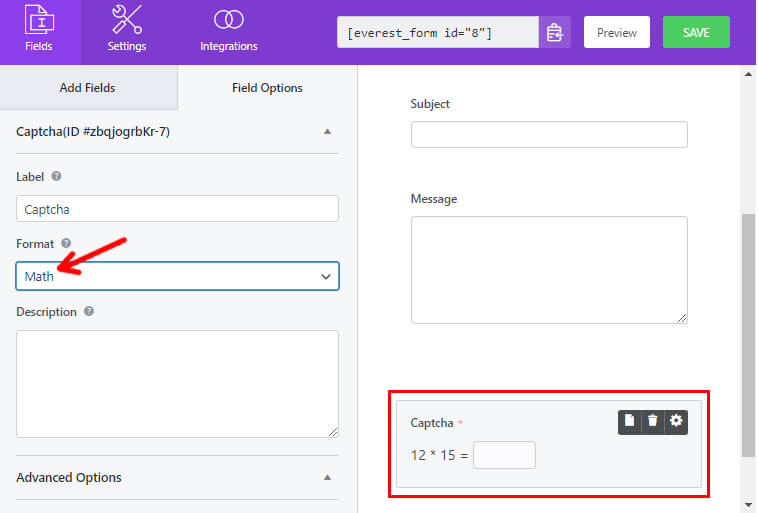 Format Math