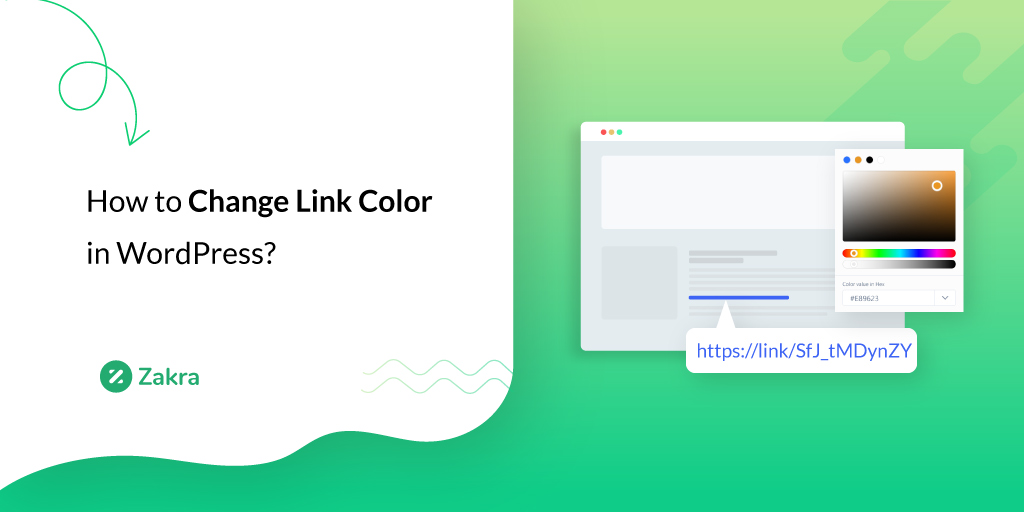 How To Change Link Color In WordPress