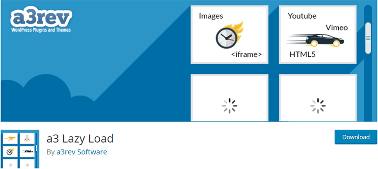 a3 Lazy Load Plugin
