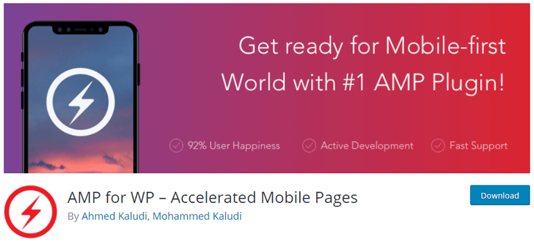 AMP for WP - Accelerated Mobile Pages