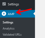 amp-icons-and-settings-in-WordPress-sidebar