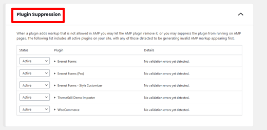 verifying-content-type to set up AMP in WordPress