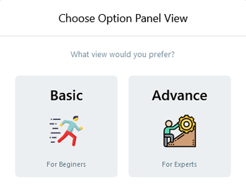 Choosing admin panel for how to set up amp in WordPress