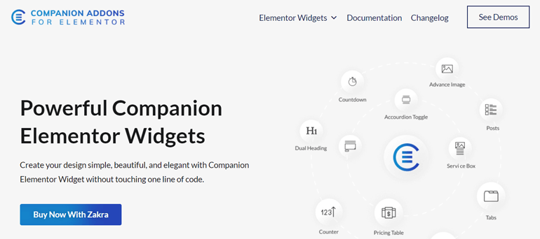 Companion Addons For Elementor