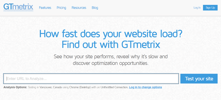 GTmetrix