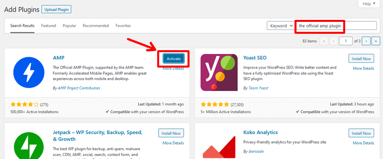installing-the-offcial-amp-plugin-for-WordPress