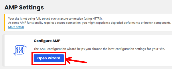 open-wizard-for-amp-settings