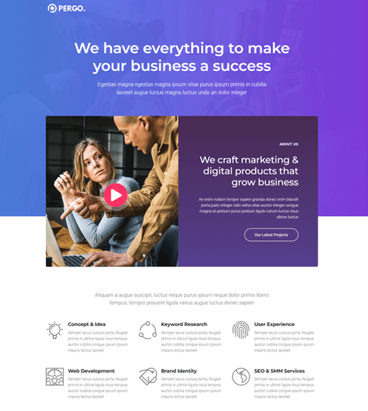 Pergo Digital WordPress Theme