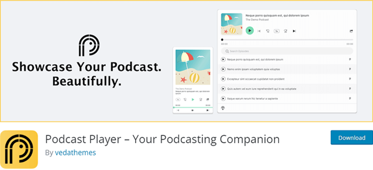 Podcast Player Plugin