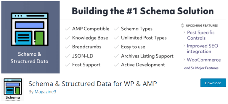 Schema & Structured Data for WP & AMP