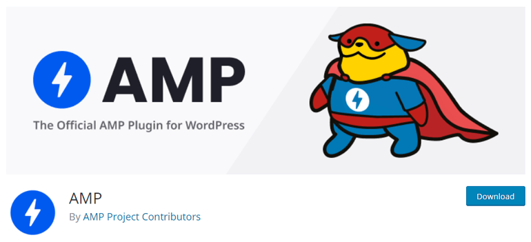 The Official AMP plugin for WordPress