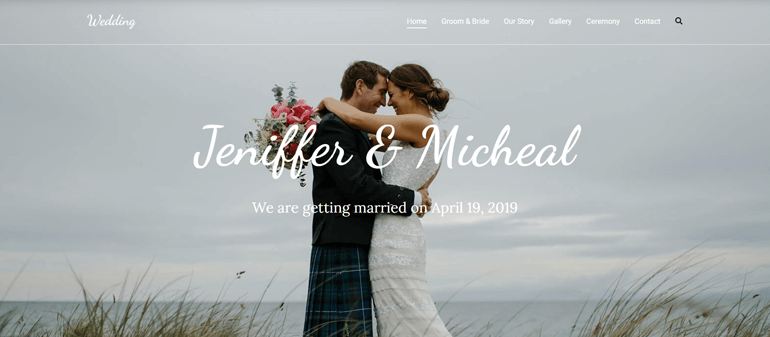 Wedding Demo Site