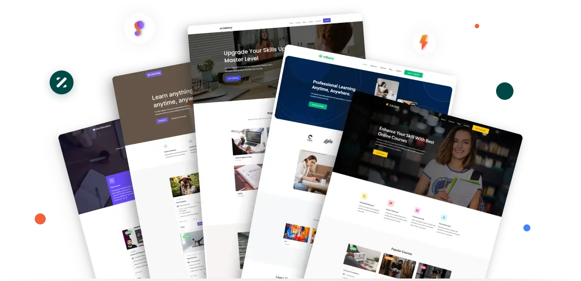 Zakra as WordPress LMS Theme